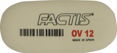 Ластик "Factis OV 12", 61х28х13 мм 
