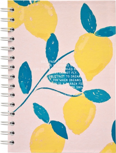 Тетрадь общая "Pastel. Лимоны", 144х204 мм, 120 листов, клетка Доминанта 