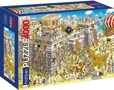 Puzzle-4000 Осада крепости Хатбер 