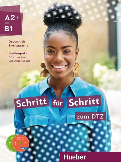Книга: Schritt für Schritt zum DTZ. Medienpaket, 3 Audio-CDs. Deutsch als Zweitsprache (Hilpert Silke, Kerner Marion, Pude Angela) ; Hueber Verlag, 2022 