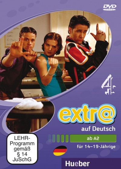 Книга: extr@ auf Deutsch. 2 DVDs. Deutsch als Fremdsprache (Clover Louise) ; Hueber Verlag, 2006 