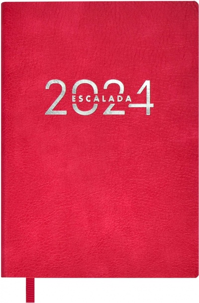 Ежедневник датированный на 2024 год Шеврет экстра, малиновый, А6+, 120 листов Феникс+ 