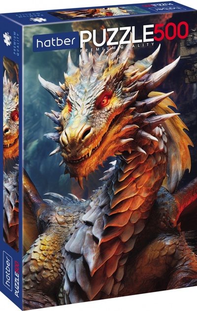 Пазлы-500 Сказочный дракон Хатбер 