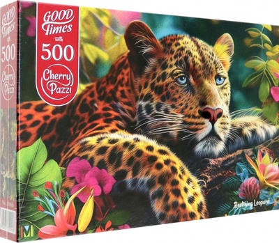 Пазл-500 Леопард Cherry Puzzi 