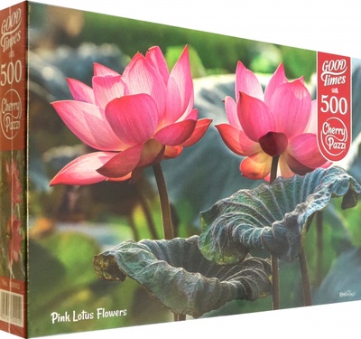 Пазл-500 Розовые цветы лотоса Cherry Puzzi 