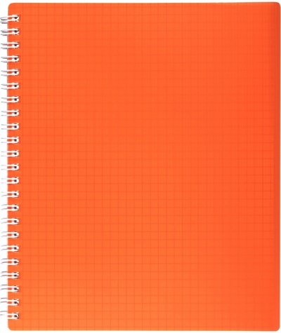 Тетрадь Line Neon Оранжевая, 80 листов, клетка Хатбер 