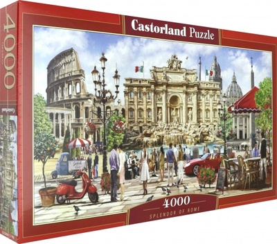 Puzzle-4000 Великолепие Рима Castorland 