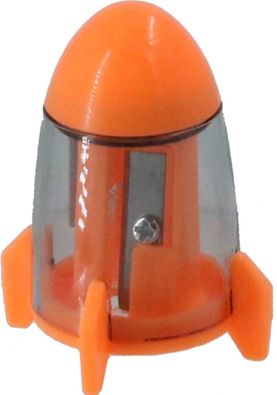 Точилка Rocket, 1 отверстие, с контейнером, в ассортименте deVENTE 