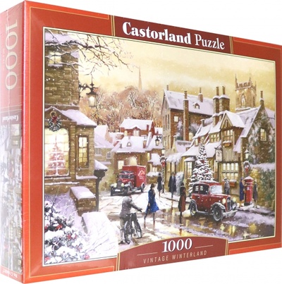 Puzzle-1000 Зимний городок Castorland 