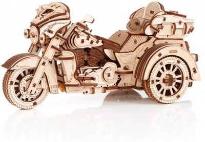 Сборная модель из дерева Мотоцикл Трайк Eco Wood Art 