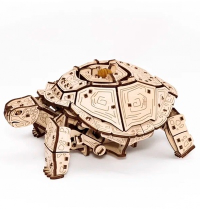 Конструктор деревянный 3D Механическая Черепаха Eco Wood Art 