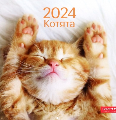 Календарь настенный перекидной на 2024 год Котята Грейт Принт 