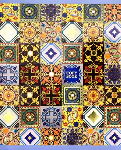 Тетрадь "Мозаика (орнамент)", А5, 48 листов, клетка Канц-Эксмо 