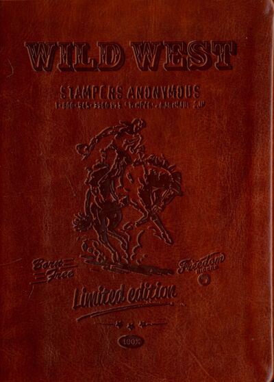 Ежедневник недатированный Wild west. 160 листов (AZ092/brown) Доминанта 