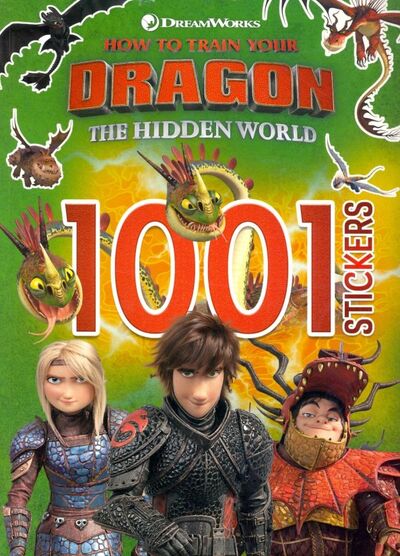Книга: The Hidden World: 1001 Stickers How to Train Your; Hodder & Stoughton, 2019 