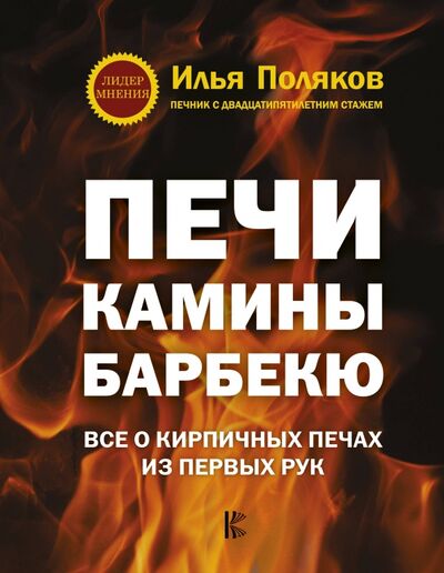 Книга: Печи, камины, барбекю (Поляков Илья Сергеевич) ; АСТ, 2018 