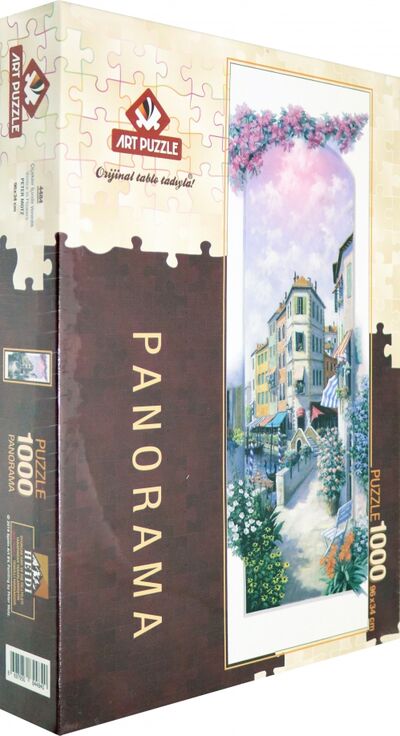 Пазл панорама 1000 деталей "Венеция в цветах" (4484) Art Puzzle 