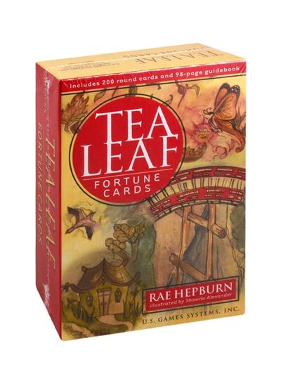 Книга: Tea Leaf Fortune Cards (Хепберн Рей) ; U.S. Games Systems, 2016 