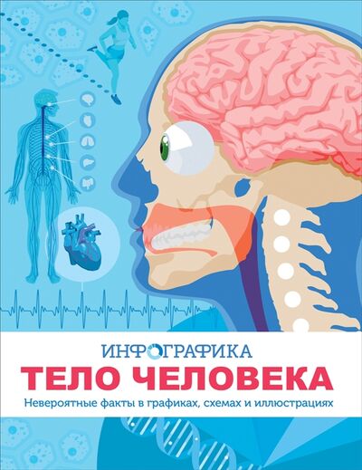 Книга: Тело человека Инфографика (Петтман Кевин) ; РОСМЭН, 2021 