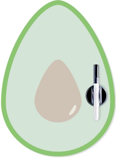 Магнитная доска с маркером "Avocado" (27142) Balvi 