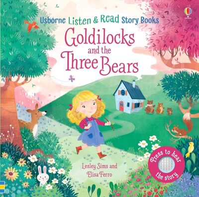 Книга: Goldilocks and the Three Bears (Sims Lesley) ; Usborne, 2019 
