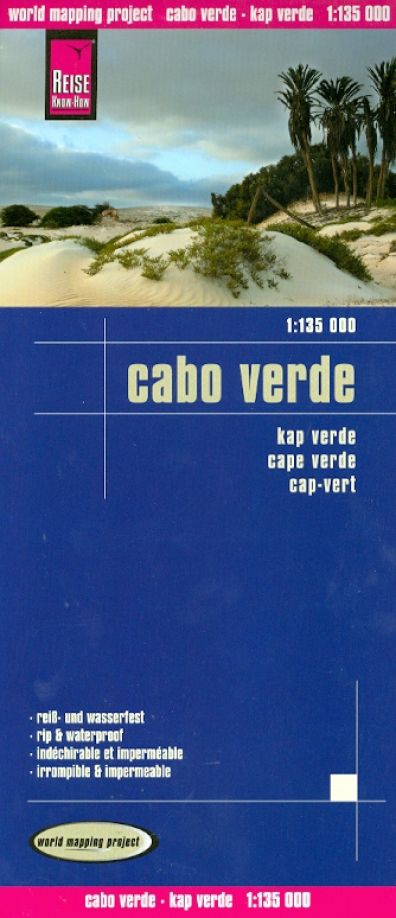 Книга: Cabo Verde 1:135 000; Reise Know-How, 2012 