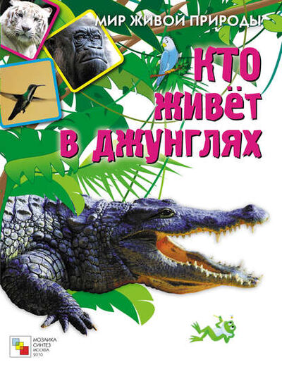 Книга: Кто живет в джунглях (Е. Краснушкина) ; МОЗАИКА-СИНТЕЗ, 2010 