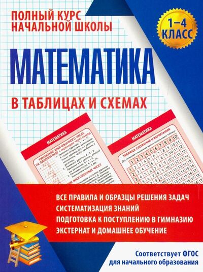 Книга: Математика. 1-4 классы. Полный курс начальной школы (Латышева Н. А.) ; ПринтБук, 2023 