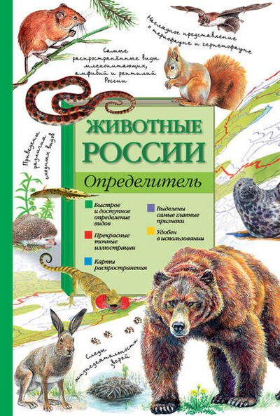 Книга: Животные России. Определитель (П. М. Волцит) ; Издательство АСТ, 2015 