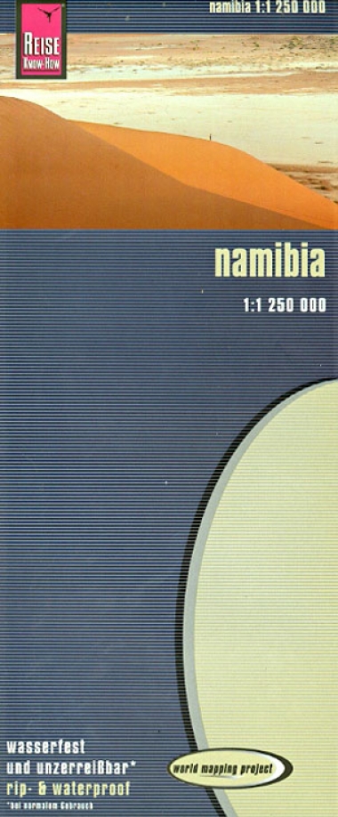 Книга: Namibia 1:1.200.000; Reise Know-How, 2010 