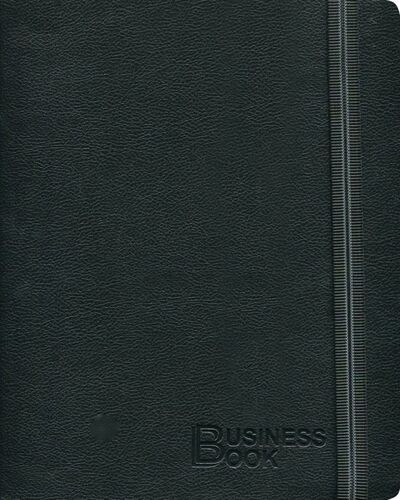 Бизнес-блокнот "Наппа" (176 листов, А4, графитовый металлик) (47597) Феникс+ 