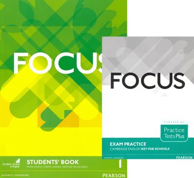 Книга: Focus. Level 1. Student's Book + Practice Tests Plus Key Booklet (Reilly Patricia, Uminska Marta, Aravanis Rosemary, Michalowski Bartosz) ; Pearson, 2016 