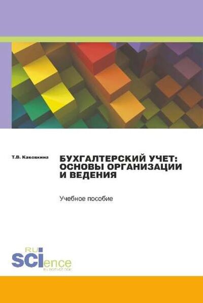 Книга: Бухгалтерский учет: основы организации и ведения (Т. Каковкина) ; КноРус, 2017 