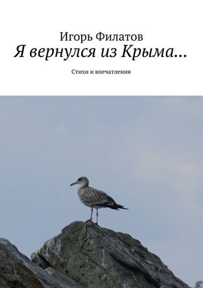 Книга: Я вернулся из Крыма… Стихи и впечатления (Игорь Филатов) ; Издательские решения