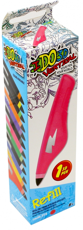 Картридж для 3Д ручки "Вертикаль", розовый (160011) ZURU 