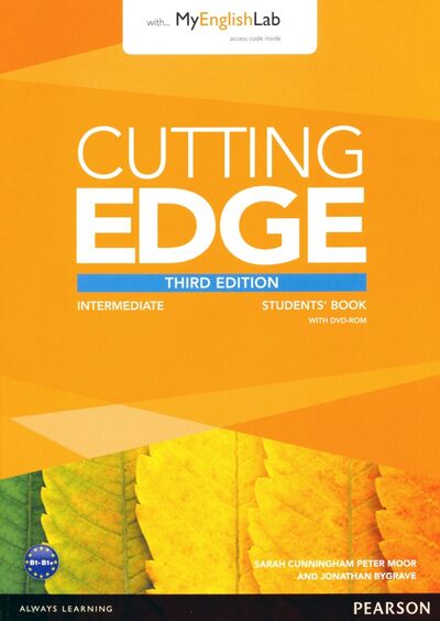 Книга: Cutting Edge. Intermediate. Students' Book with DVD and MyEnglishLab (Cunningham Sarah, Moor Peter, Bygrave Jonathan) ; Pearson, 2014 