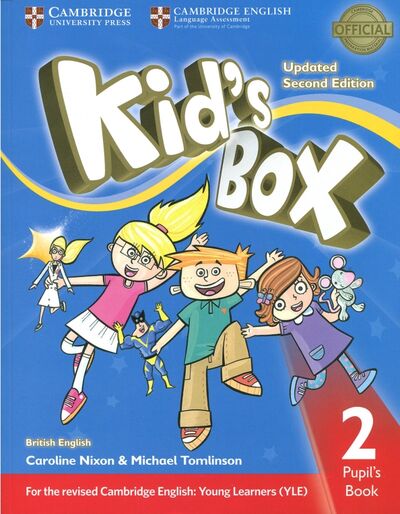 Книга: Kid’s Box Upd 2Ed PB 2 (Nixon Caroline, Tomlinson Michael) ; Cambridge, 2017 