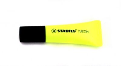 Текстмаркер "Neon" (скошенный, 2-5 мм, желтый) (72/24) Stabilo 