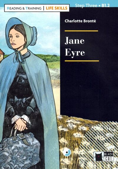 Книга: Jane Eyre (+ CD + App) (Bronte Charlotte) ; Black cat Cideb, 2018 