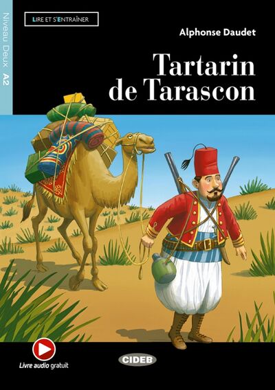 Книга: Tartarin de Tarascon (Daudet Alphonse) ; Black cat Cideb, 2020 