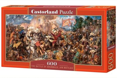 Puzzle-600 "Битва при Грюнвальде" (В-060382) Castorland 