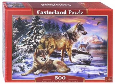 Puzzle-500 "Волчий мир" (B-53049) Castorland 