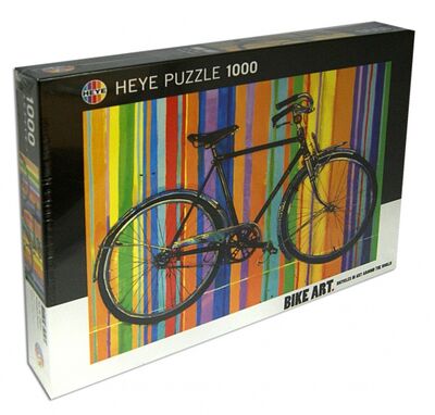 Puzzle, 1000 элементов, "Велосипедисты" (29541) Heye 