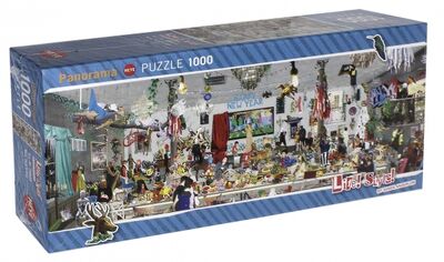Puzzle-1000 "Новогодняя вечеринка", панорама (29823) Heye 