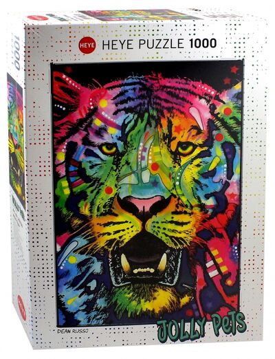 Puzzle-1000 "Не шутите с тигром2 (29766) Heye 