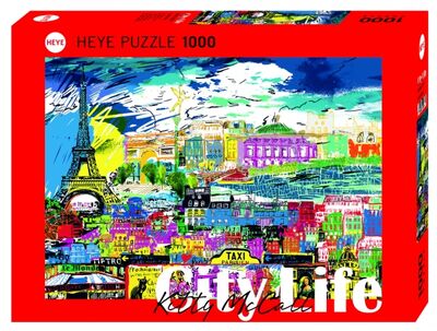 Puzzle-1000 "Я люблю Париж" (29741) Heye 