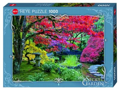 Puzzle-1000 "Многоцветный парк. Nature" (29754) Heye 
