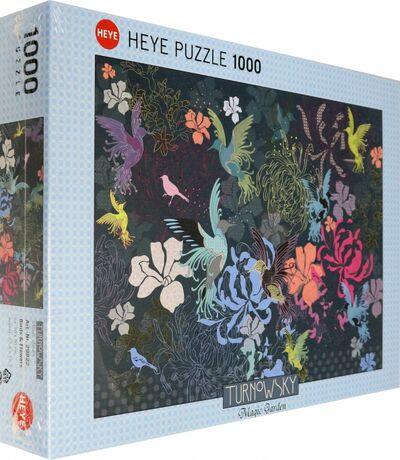 Puzzle-1000 "Птицы и цветы" (29822) Heye 