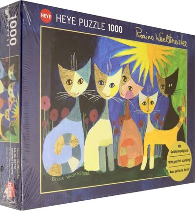 Puzzle-1000 "Разноцветная компания" (29772) Heye 