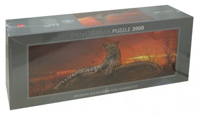 Puzzle-2000 "Леопард на рассвете" (29608) Heye 